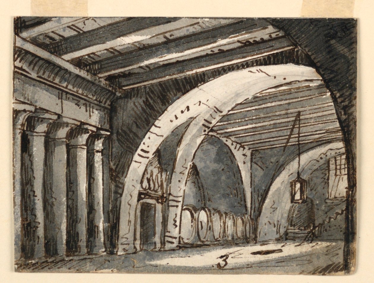 Bodega abovedada de Antonio Giuseppe Basoli