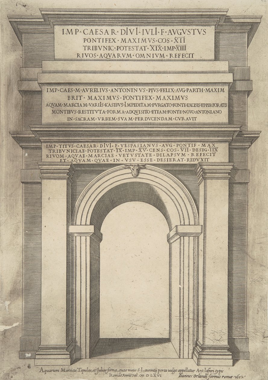 Espéculo Romano Magnífico de Antonio Lafreri