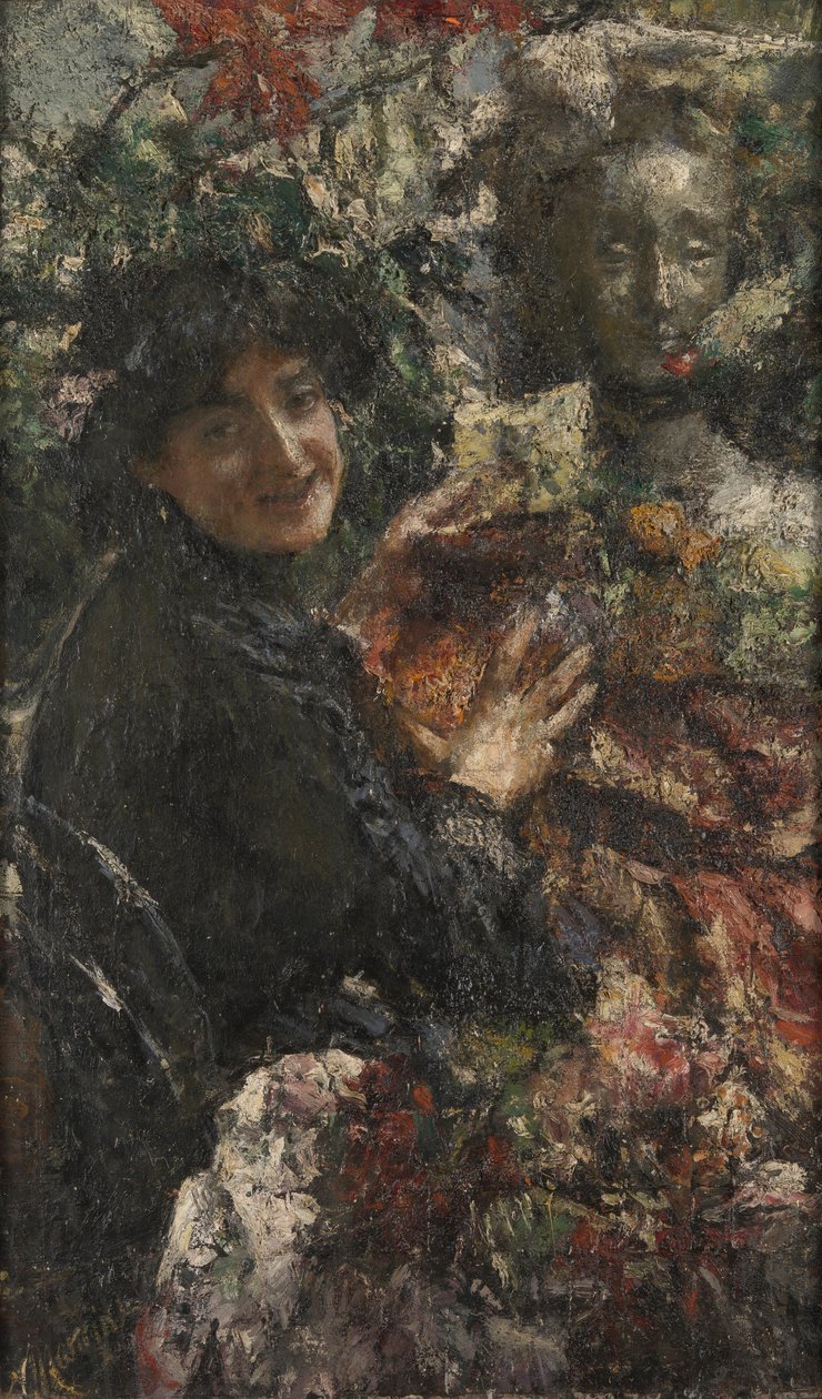 Aurelia, c. 1906 de Antonio Mancini