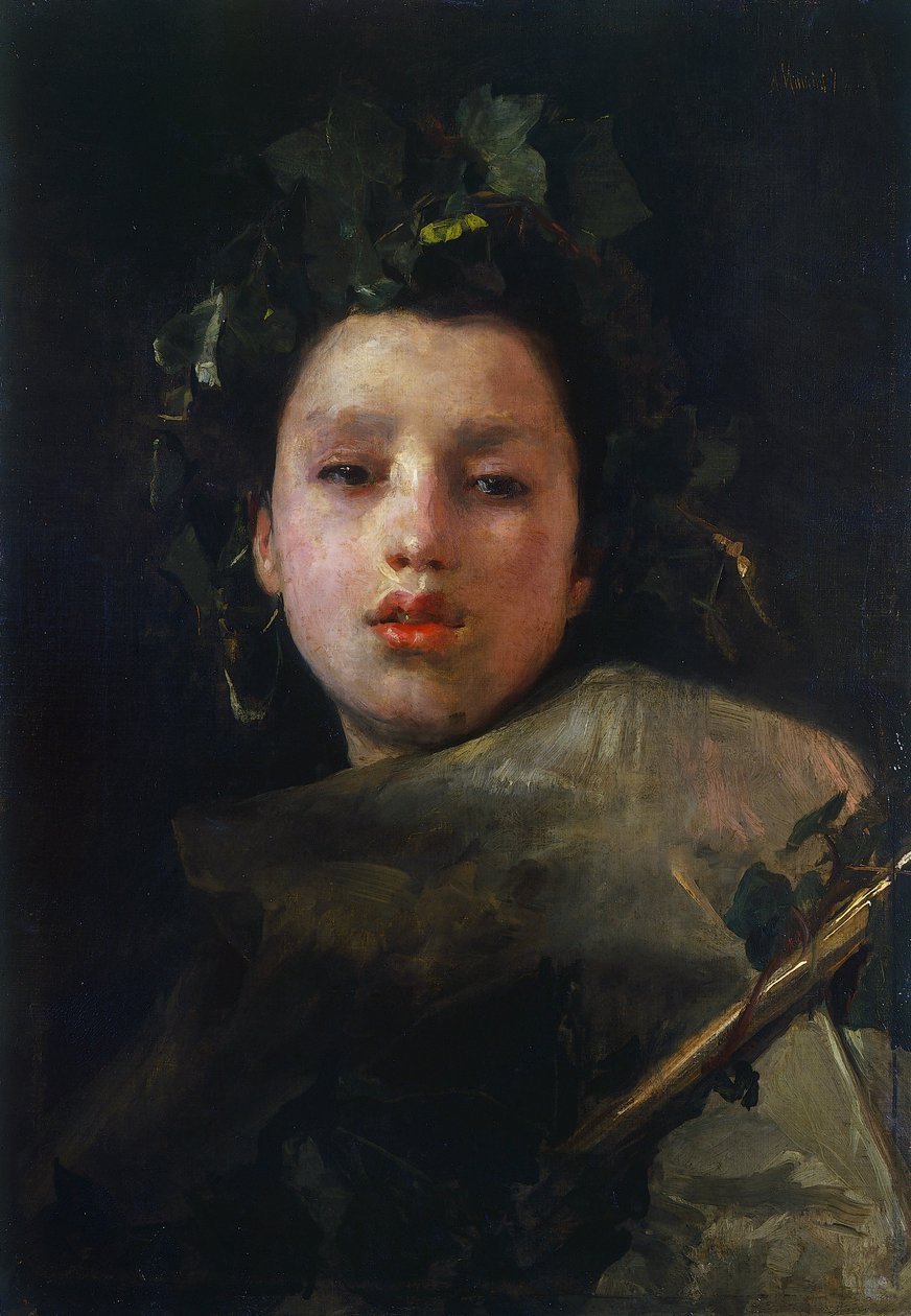 Baco de niño de Antonio Mancini