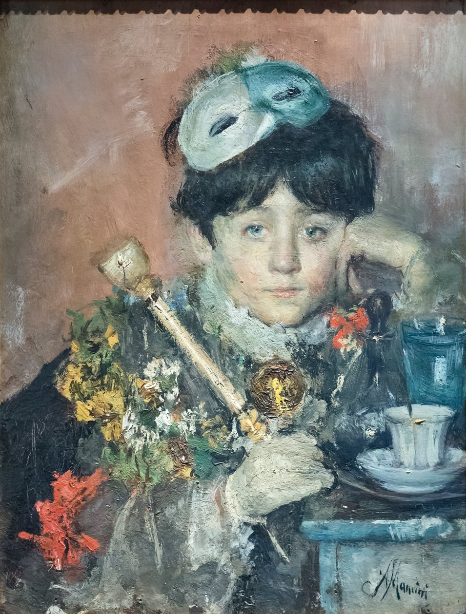 Máscara de Antonio Mancini