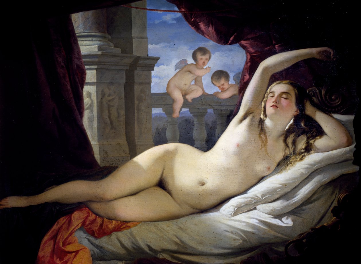 Venus durmiente de Antonio Puccinelli