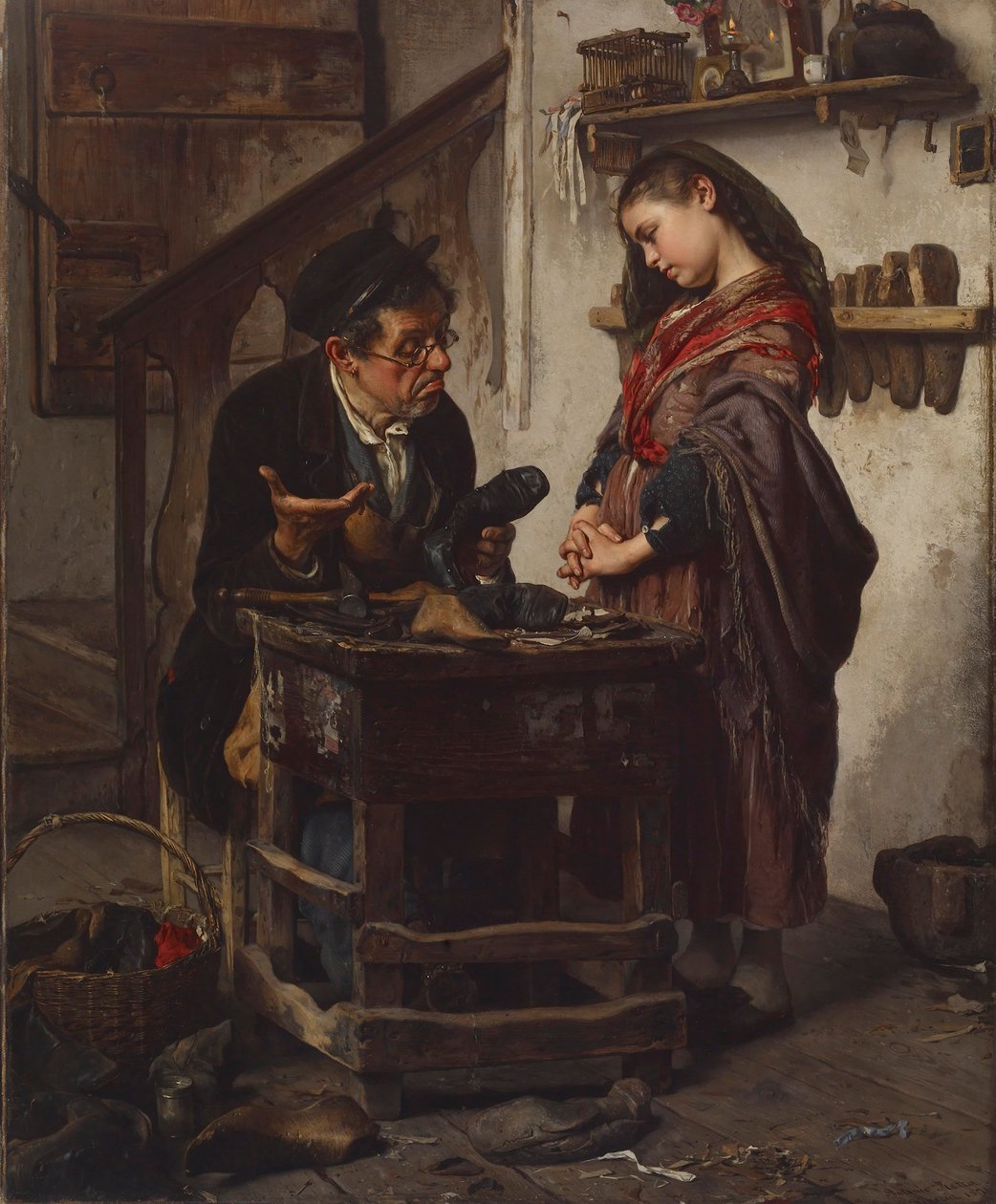El caso desesperado, 1871 de Antonio Rotta