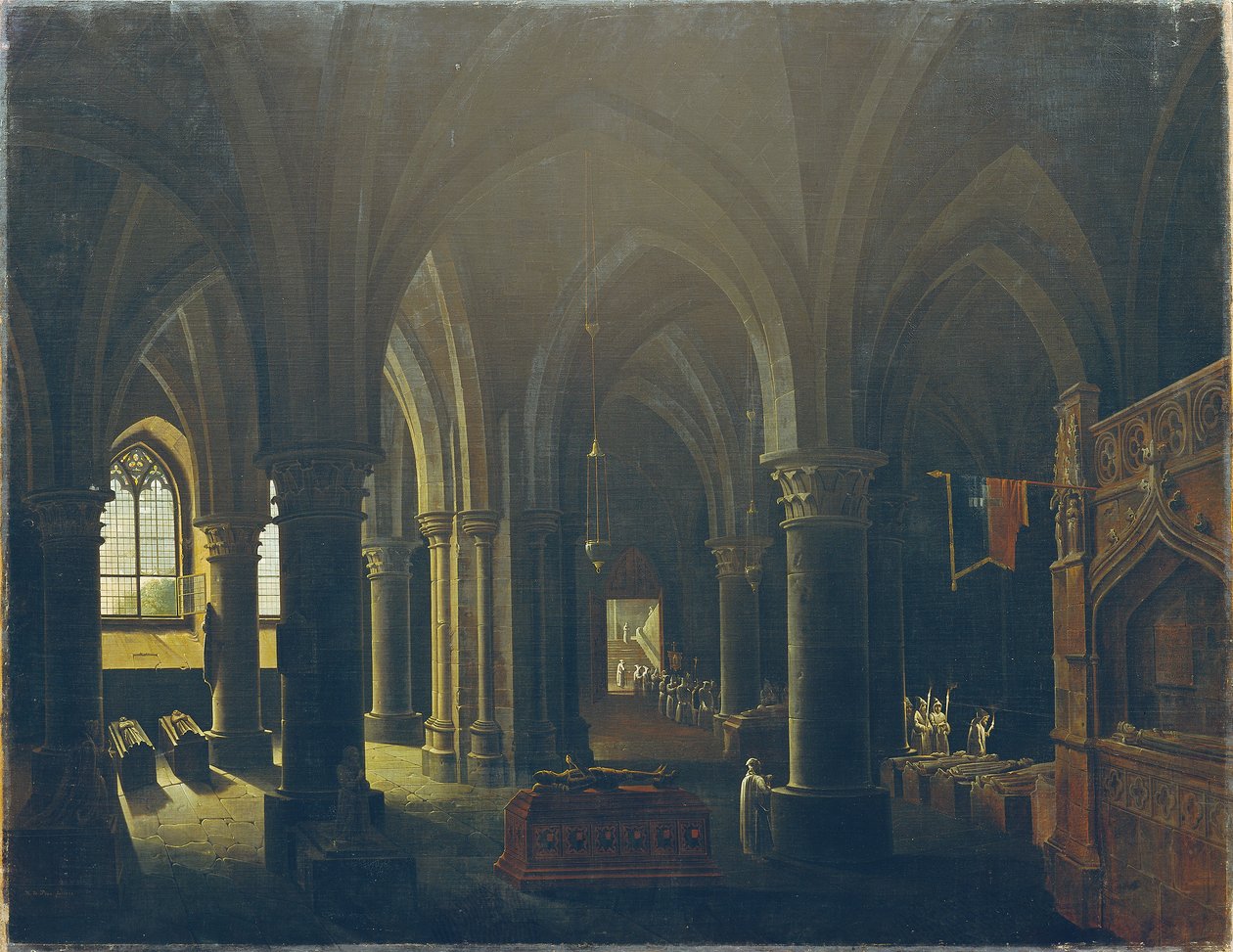 Bóveda de cripta gótica de Antonio de Pian
