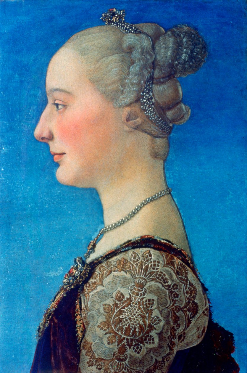 Retrato de una Dama, c1453-1498 de Antonio Pollaiuolo