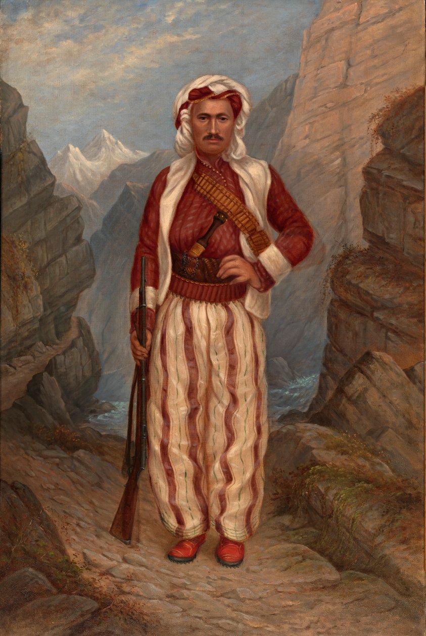 Hombre kurdo de Antonion Zeno Shindler