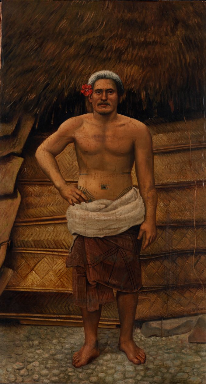 Hombre samoano de Antonion Zeno Shindler
