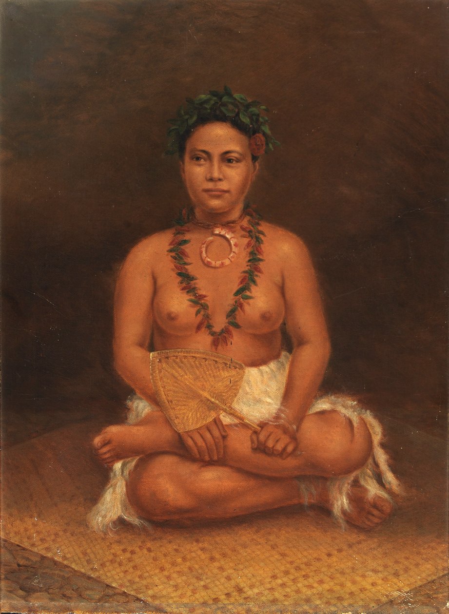 Mujer samoana de Antonion Zeno Shindler
