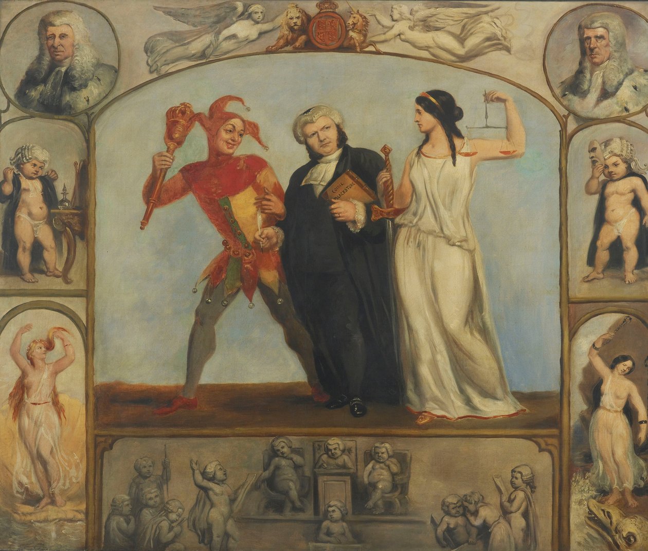 Pintura; óleo sobre lienzo de Archibald S. Henning
