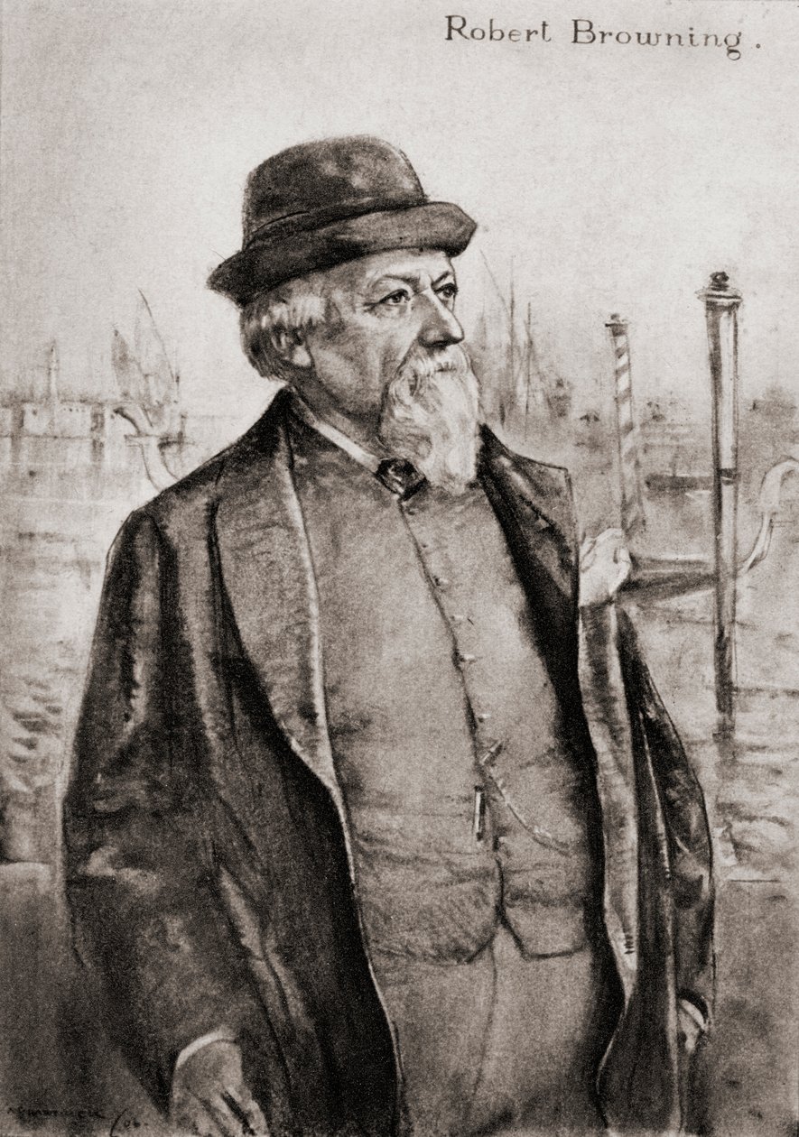 Robert Browning de Archibald Standish Hartrick
