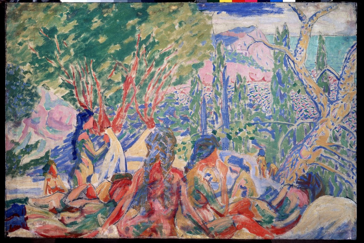 En Crimea de Aristarkh Vasilievic Lentulov