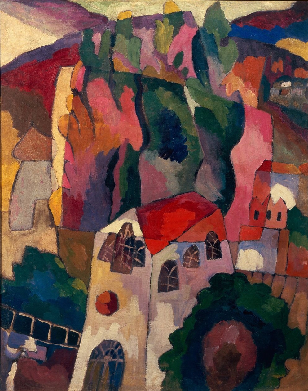 Álamos de Aristarkh Vasilievic Lentulov