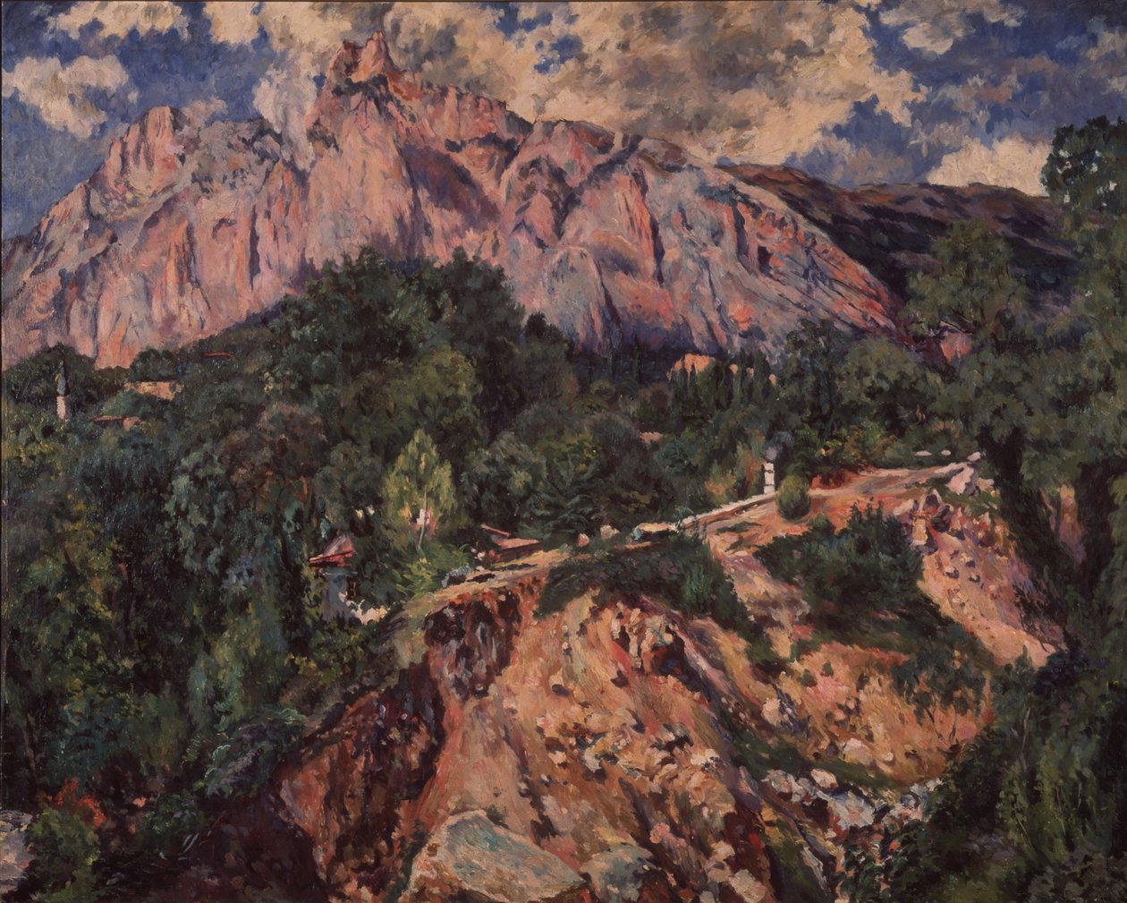 La montaña Ai-Petri, 1926 de Aristarkh Vasilyevich Lentulov