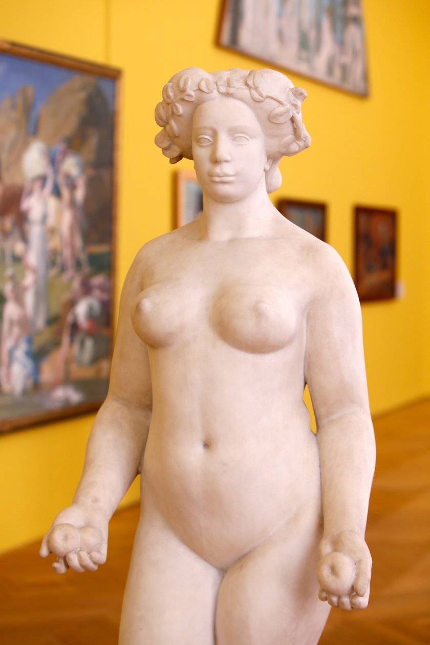 Pomone (detalle) de Aristide Maillol