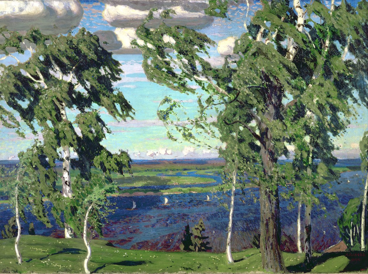 Sensación verde, 1904 de Arkadij Aleksandrovic Rylov