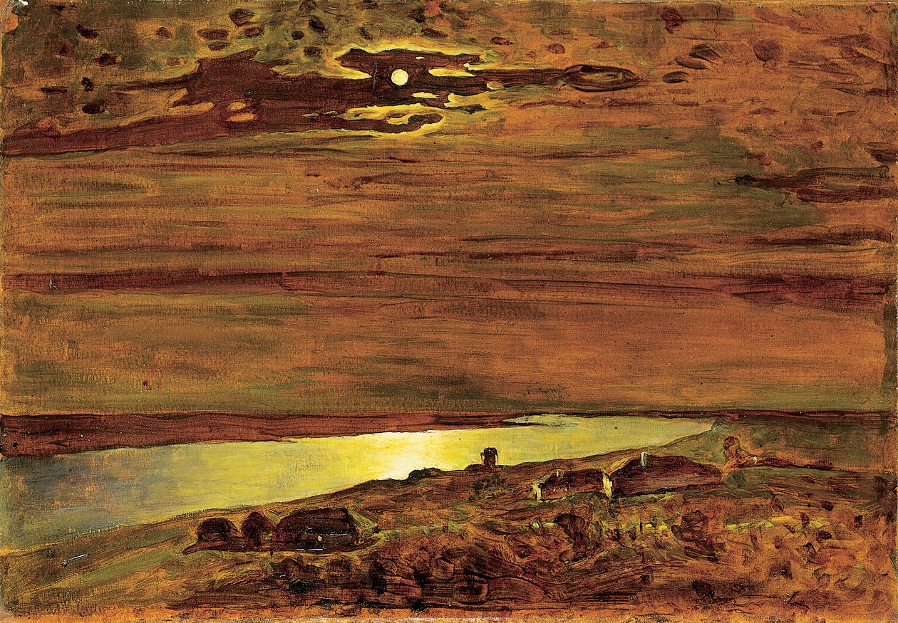Noche de luna en el Dnepr de Arkip Ivanovic Kuindzi
