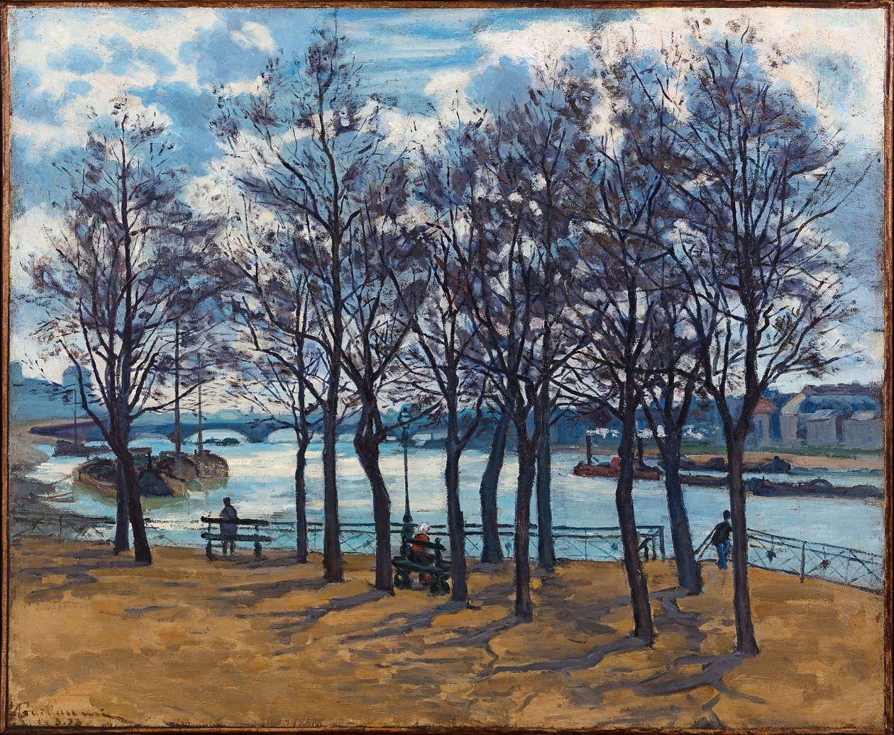 Francés: Quai de la Rapée de Armand Guillaumin