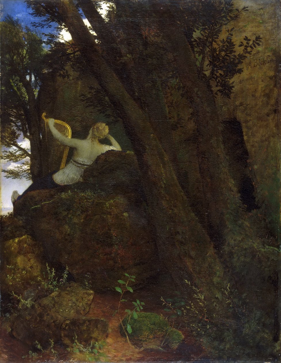 Safo de Arnold Böcklin