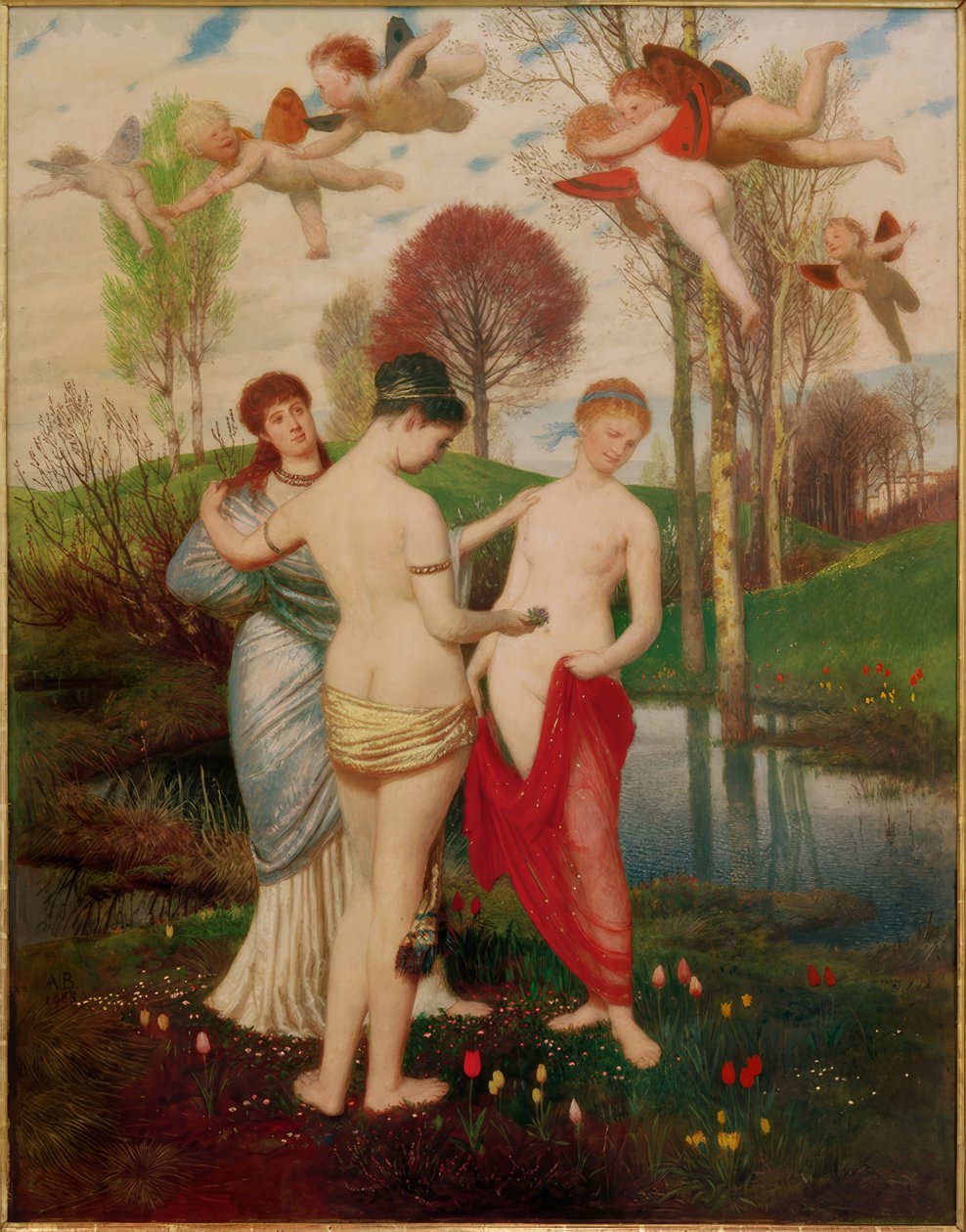 Himno de primavera de Arnold Böcklin