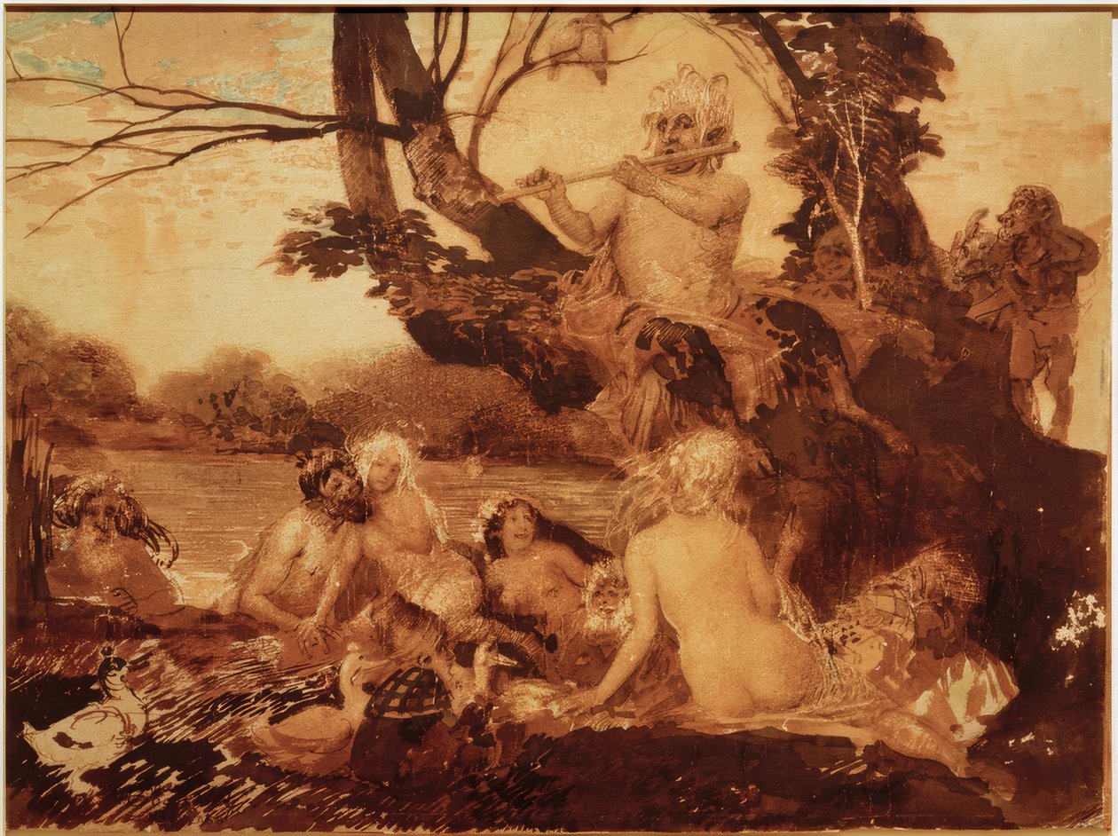 Ninfas y sátiros de Arnold Böcklin