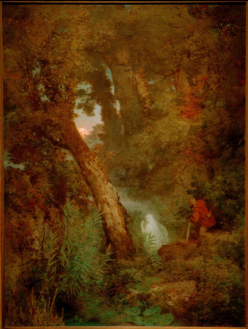 El fuego fatuo de Arnold Böcklin