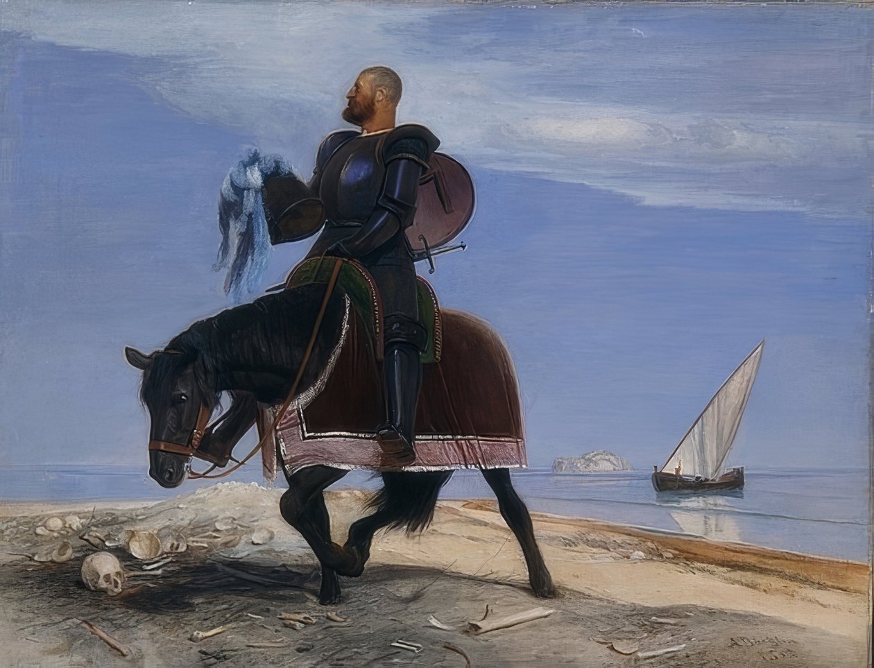 El aventurero. 1882 de Arnold Böcklin