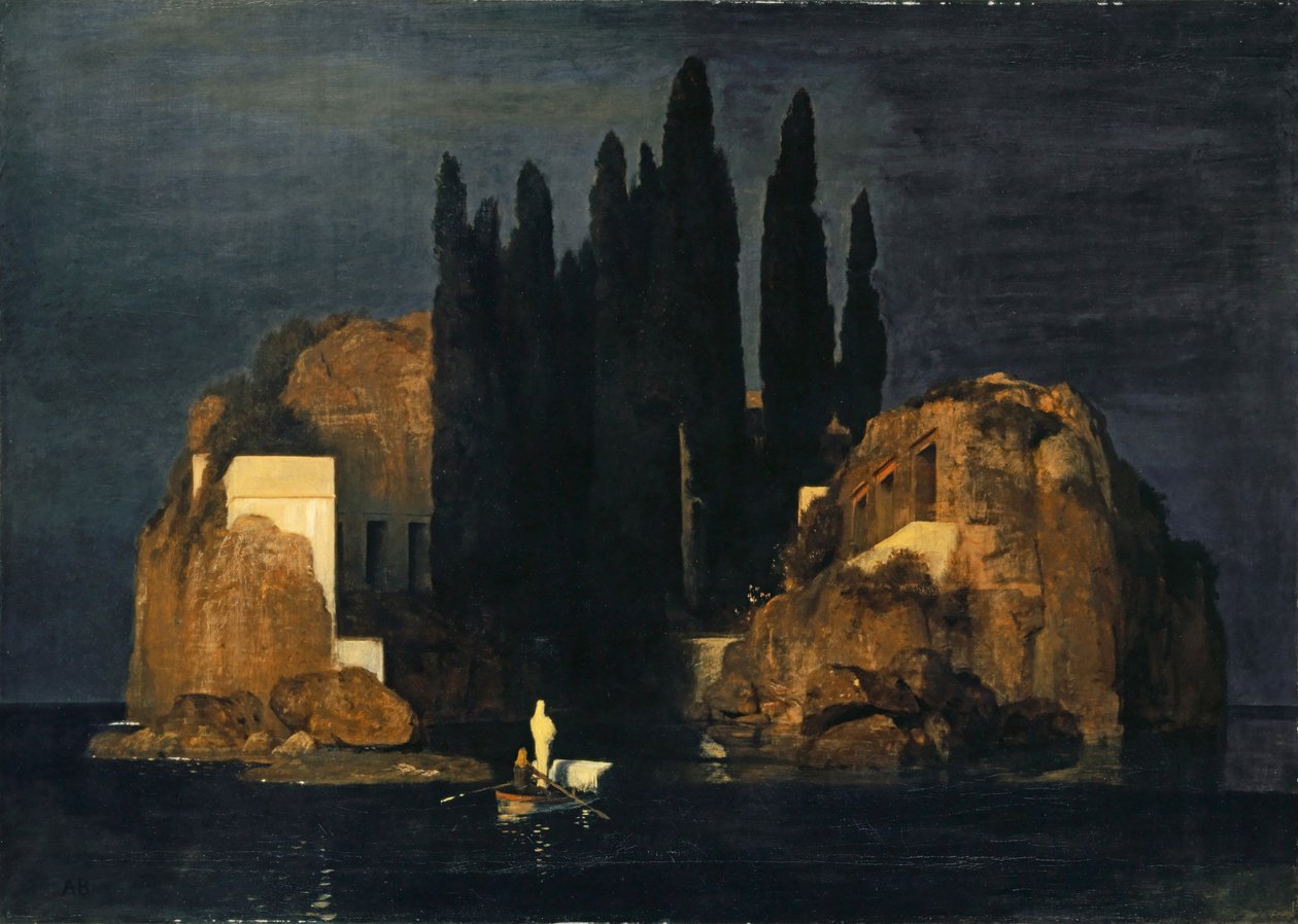 La isla de los muertos de Arnold Böcklin