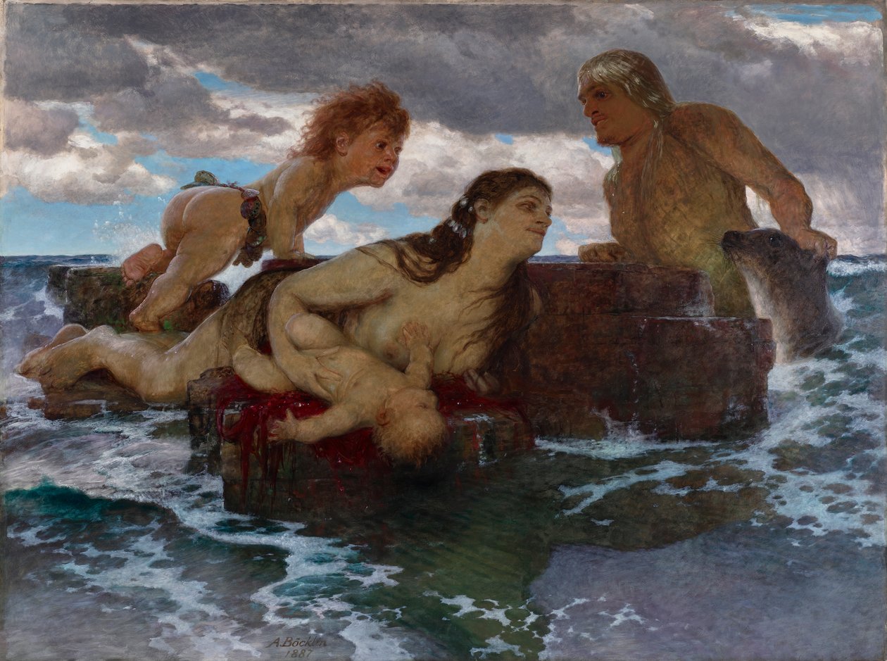 mar idilio de Arnold Böcklin