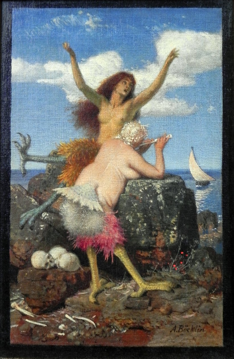 Sirenas de Arnold Böcklin