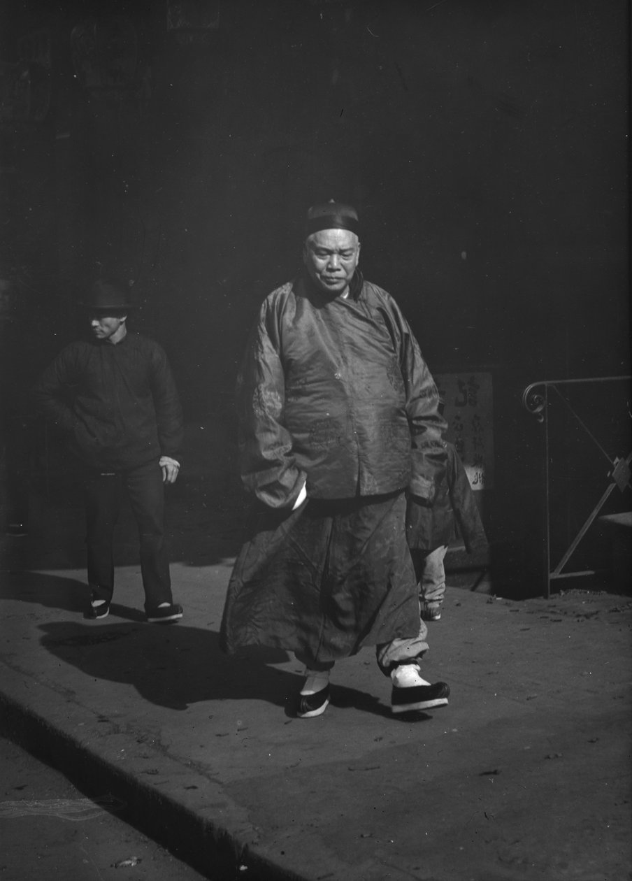 Comerciante, Chinatown, San Francisco de Arnold Genthe