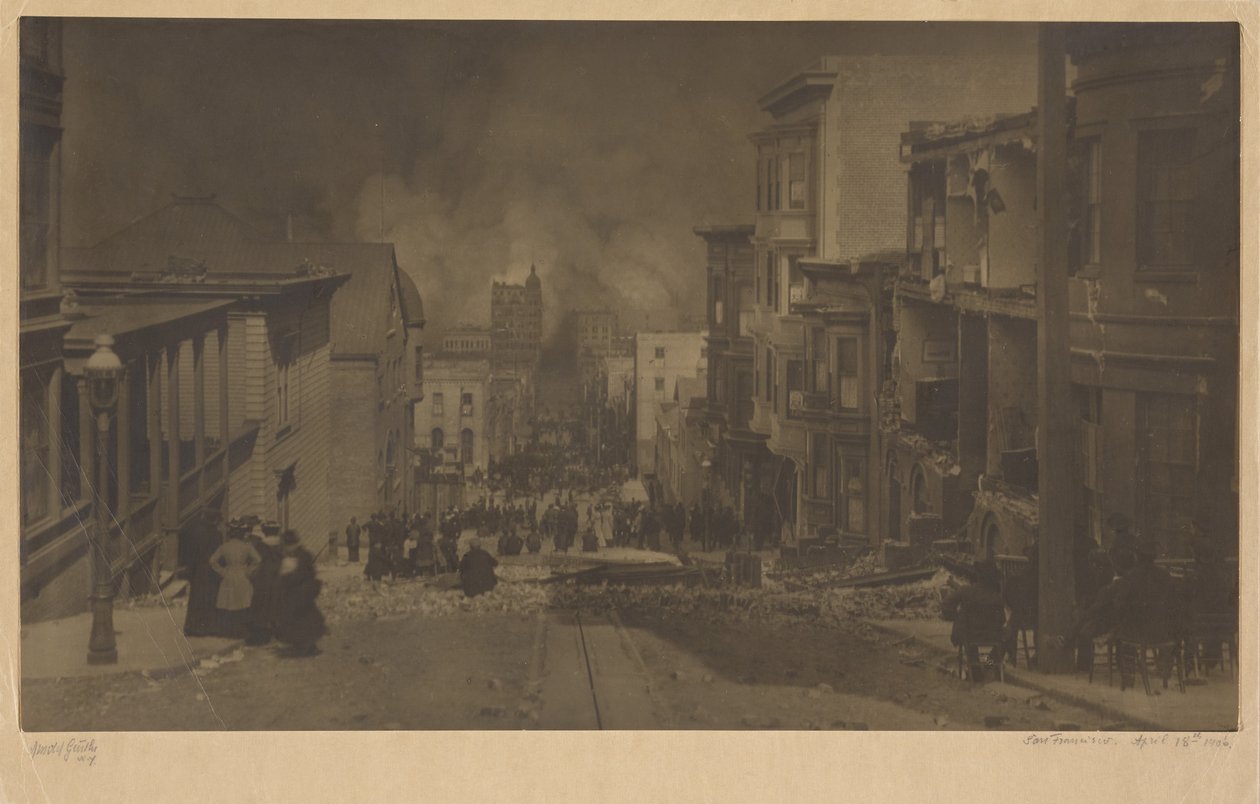 San Francisco, 18 de abril de 1906 de Arnold Genthe