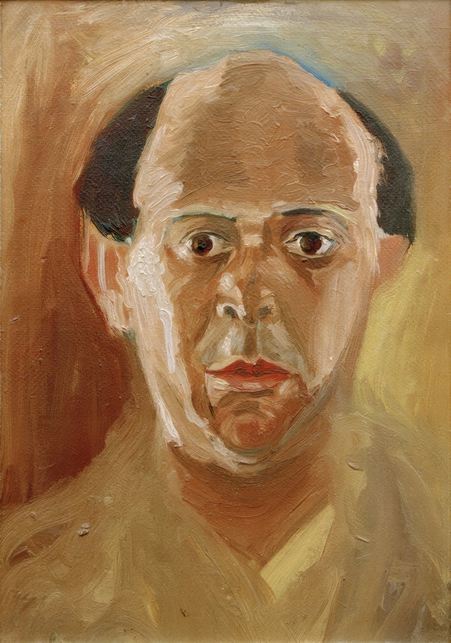 Autorretrato de Arnold Schönberg