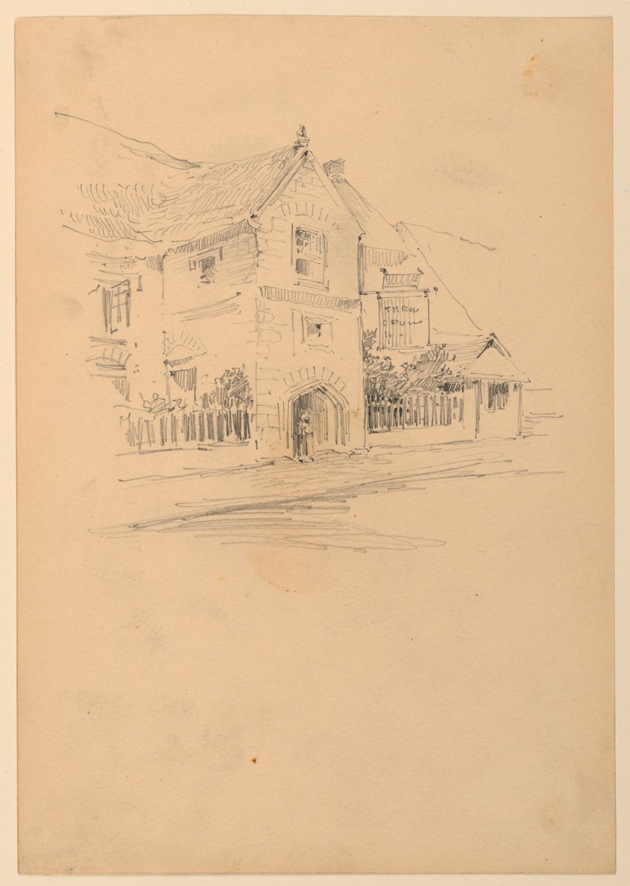 Casa en una Calle de Arnold William Brunner