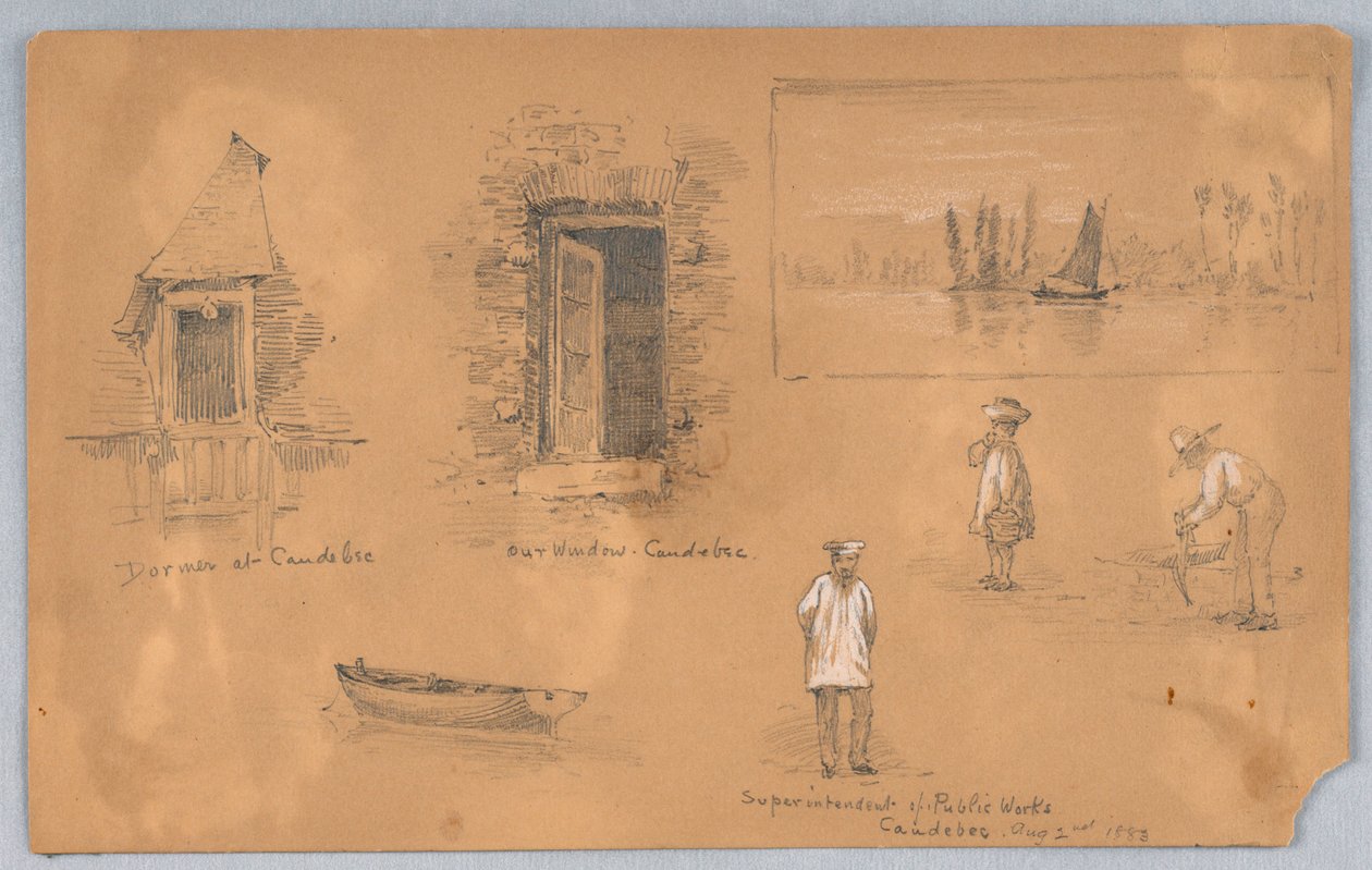 Bocetos en Canebec de Arnold William Brunner
