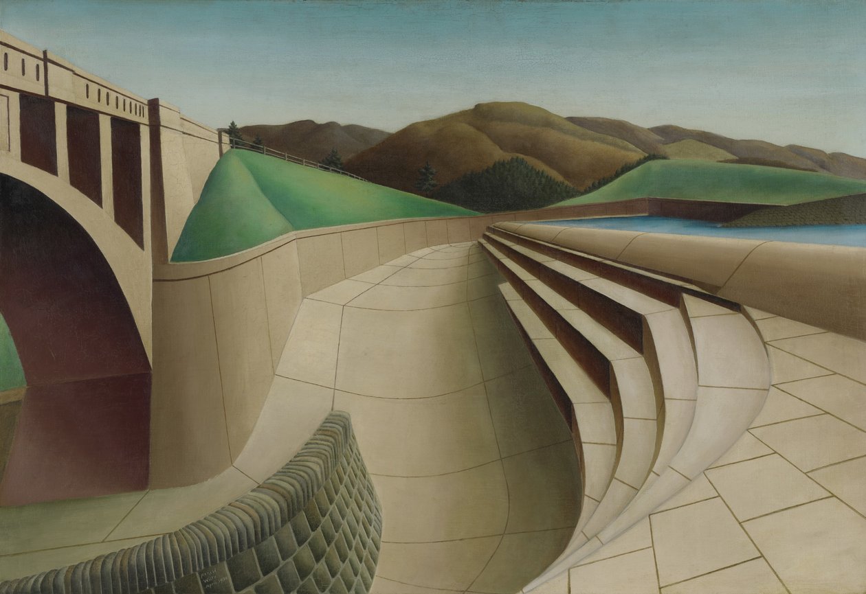 Paisaje americano, 1936 de Arnold Wiltz