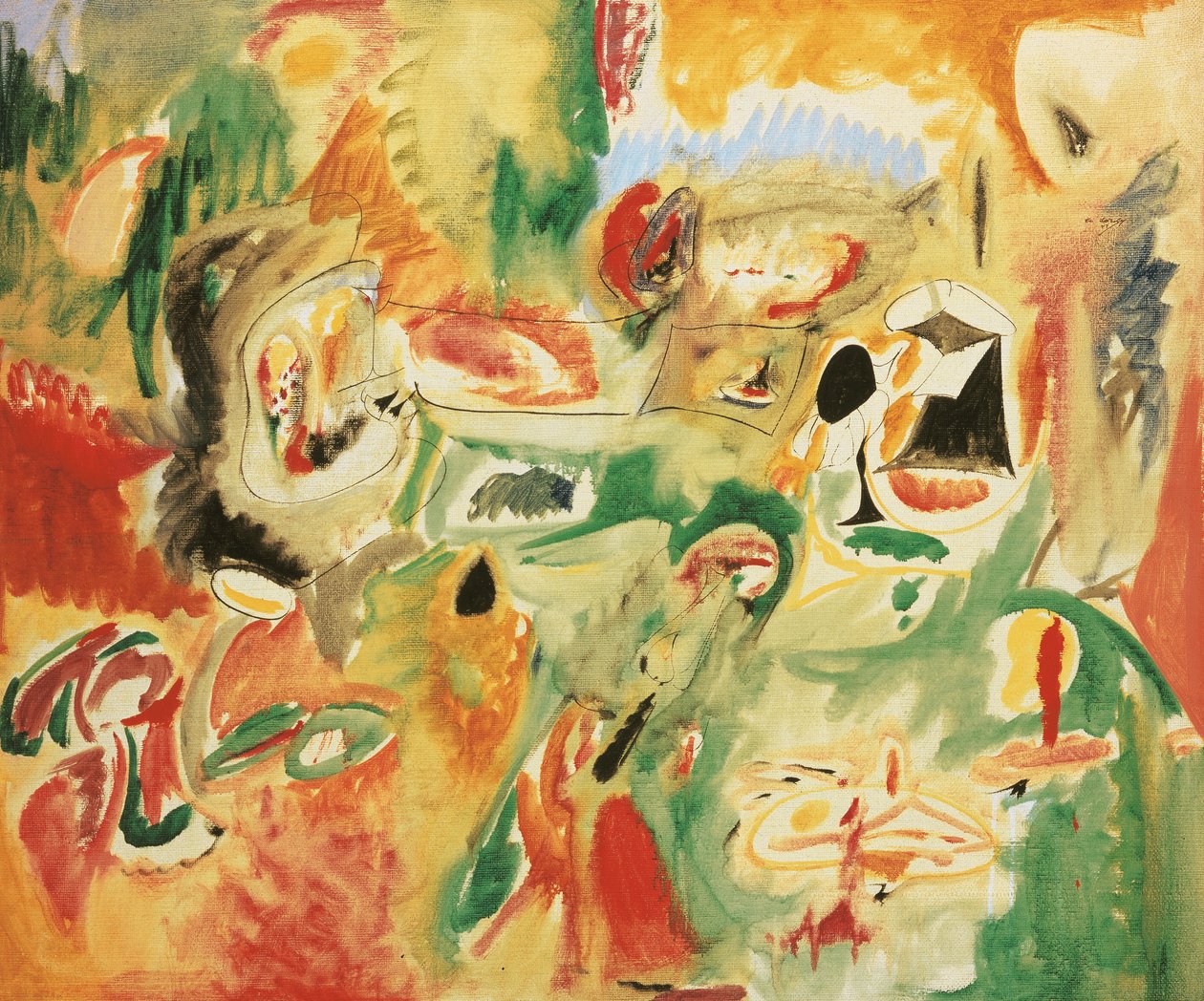 Año tras año de Arshile Gorky