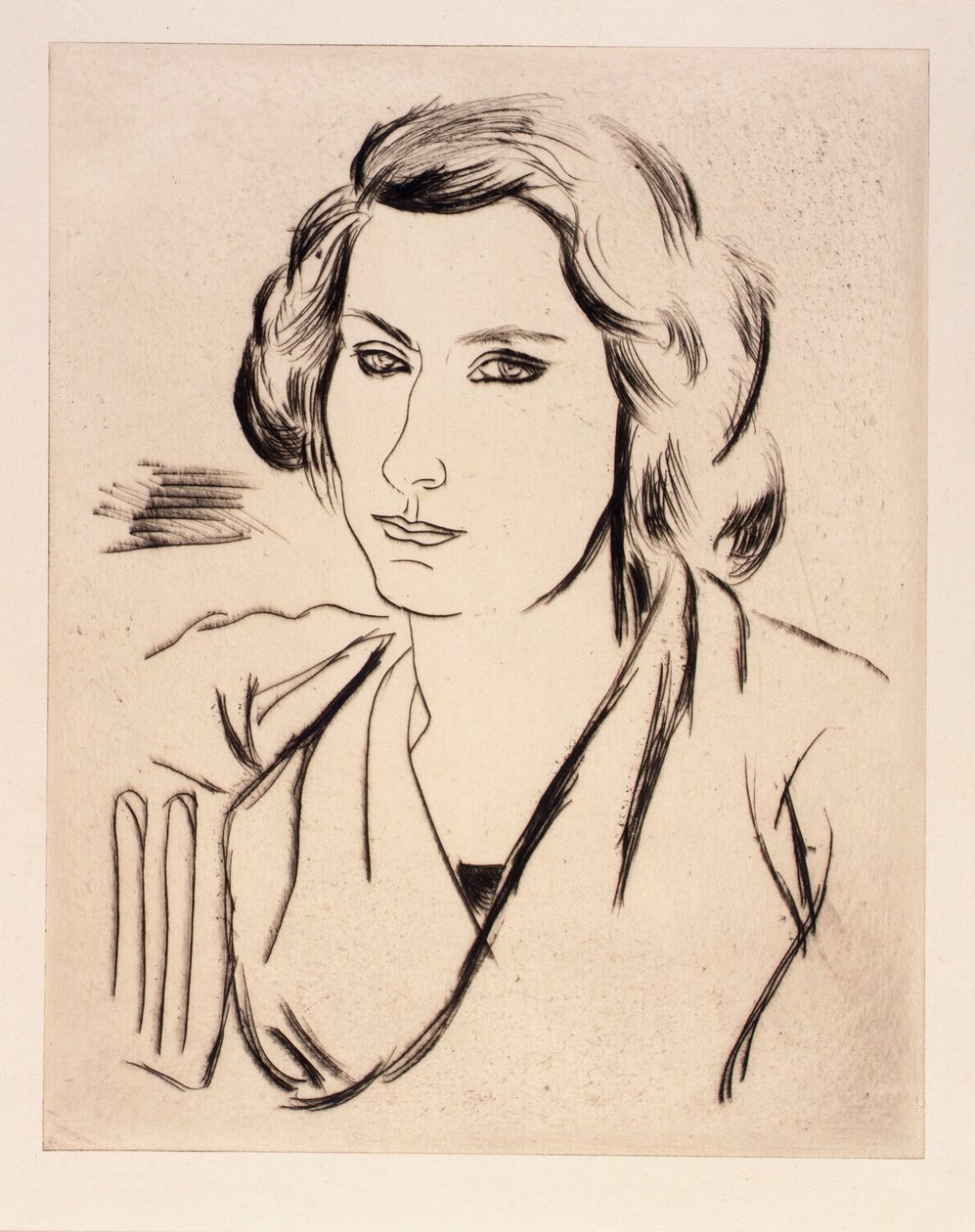 Mujer joven de Arshile Gorky