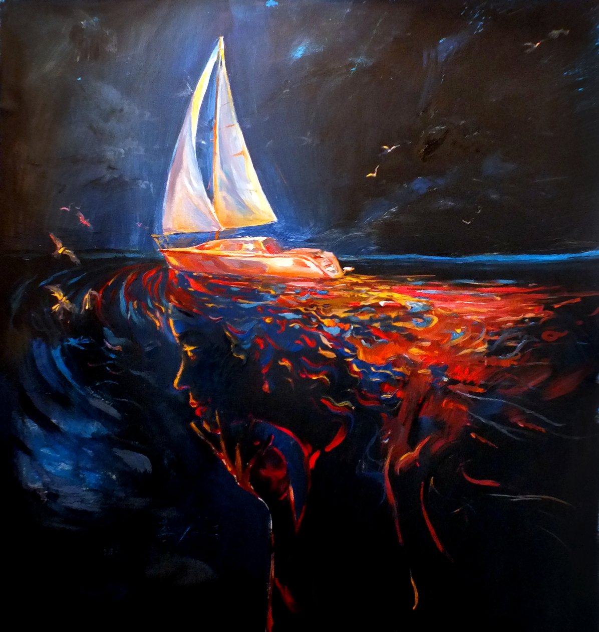 Fantasía Nocturna de Artemis Painter