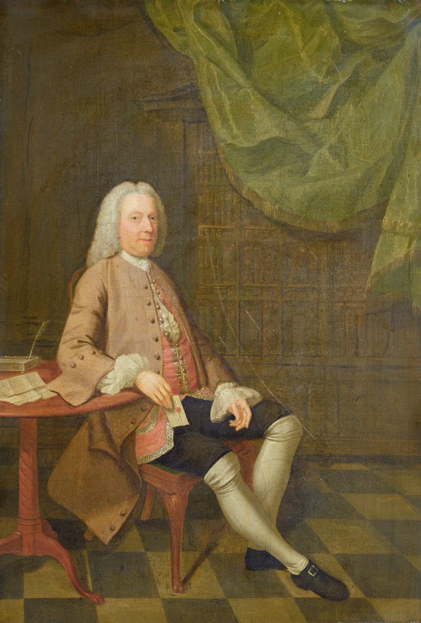 Retrato de John Orlebar, c.1740 de Arthur Devis