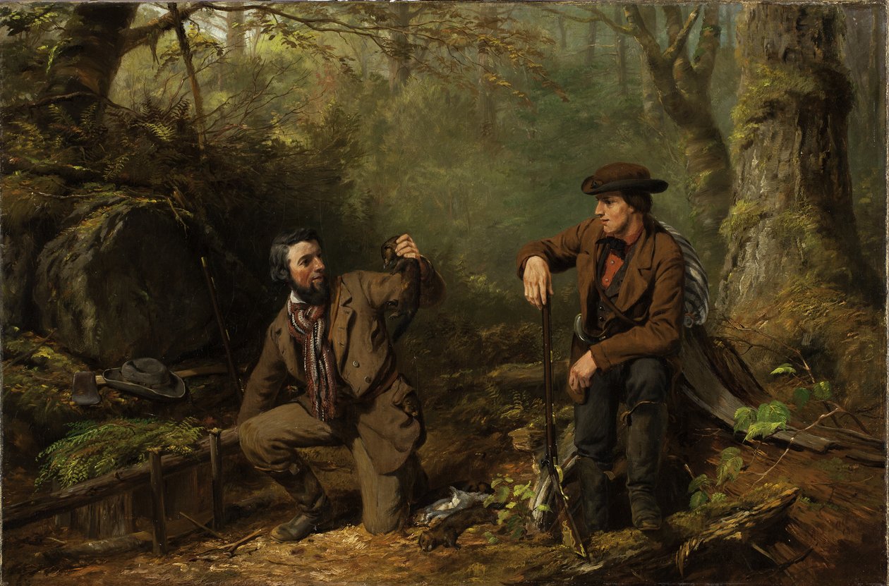 Trampa de visón, 1862 de Arthur Fitzwilliam Tait