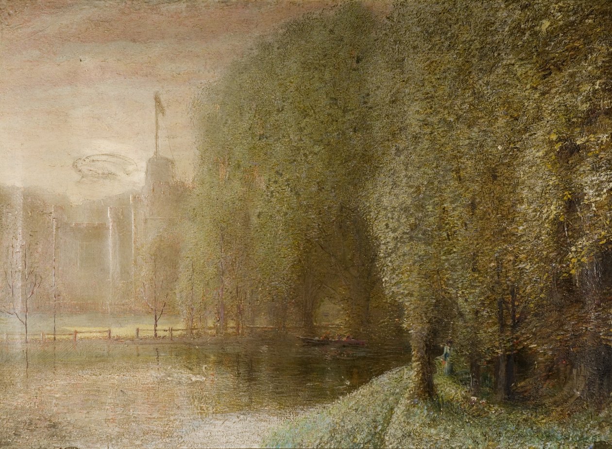 Lago Tollerton, cerca de Nottingham de Arthur Lowe