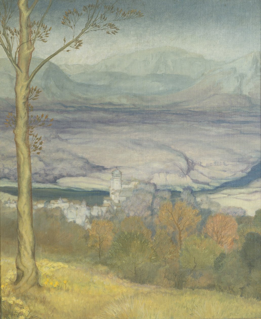 Paisaje, c.1920 de Arthur Rackham