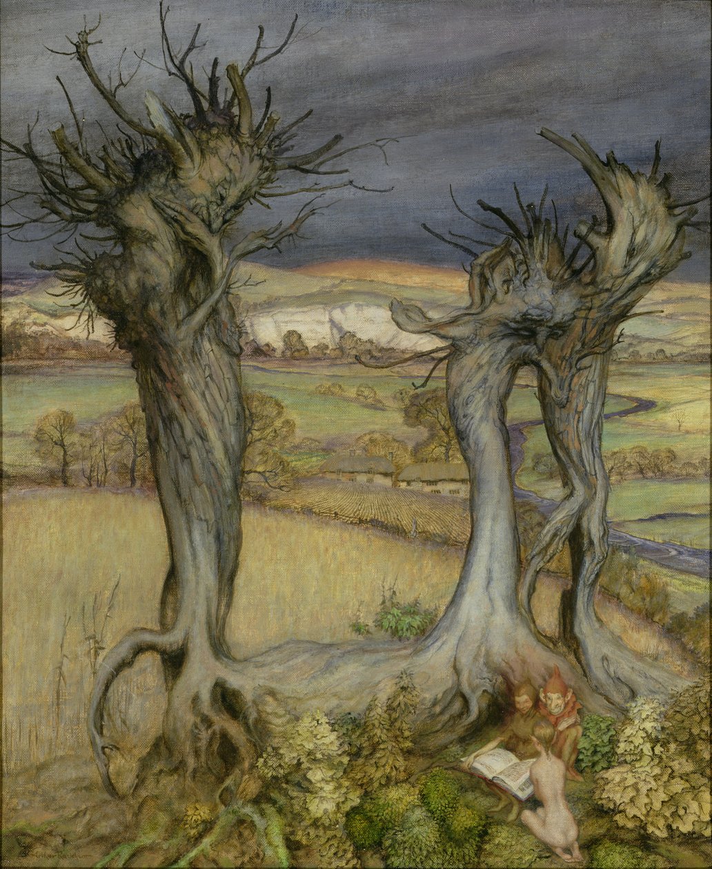 Cerca de Amberley de Arthur Rackham