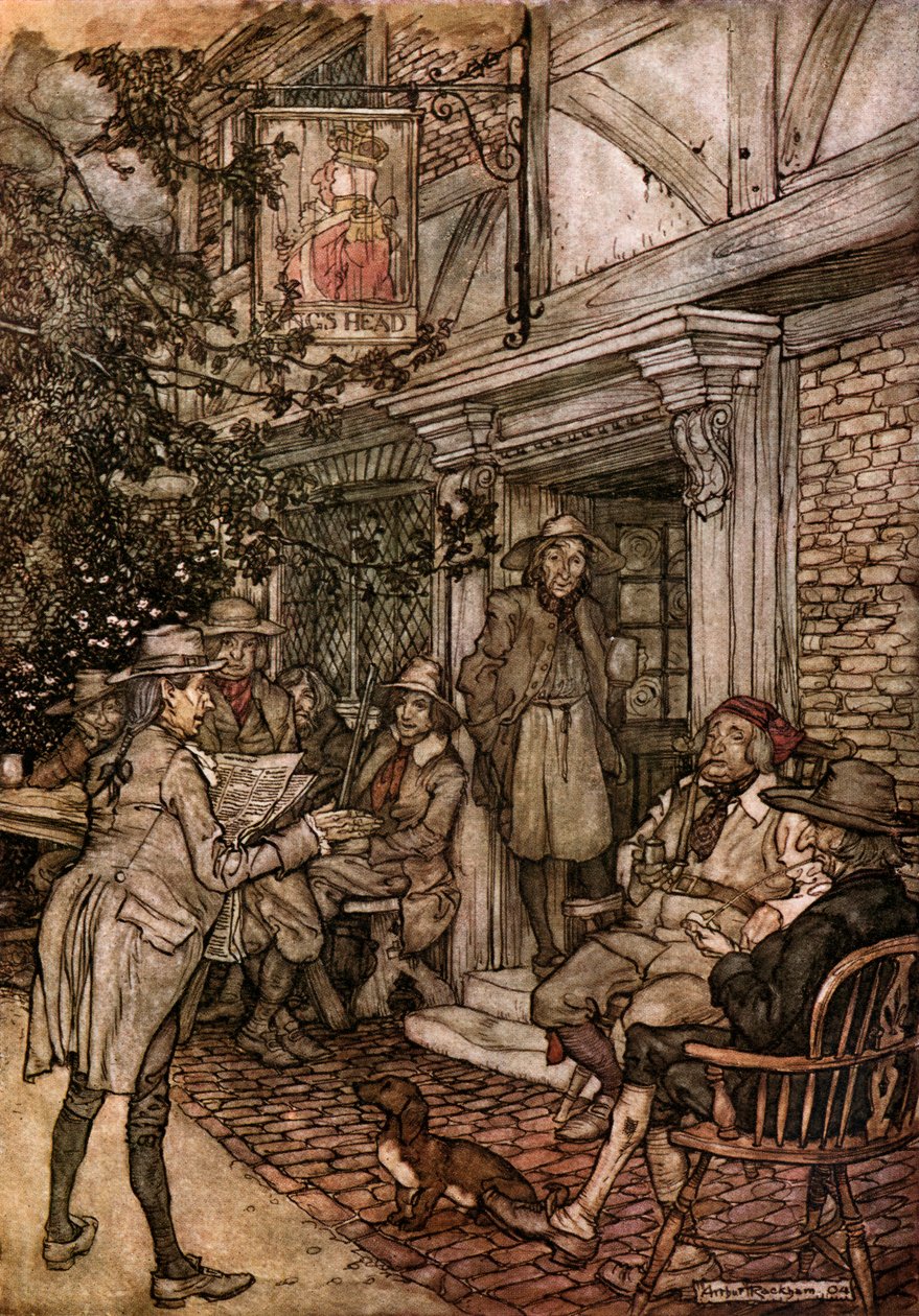 Cuento corto de Washington Irving de Arthur Rackham