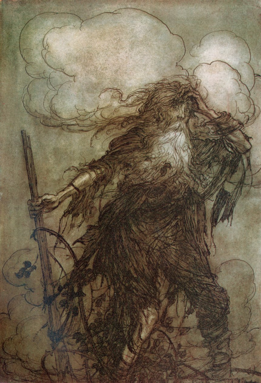 Cuento corto de Washington Irving de Arthur Rackham