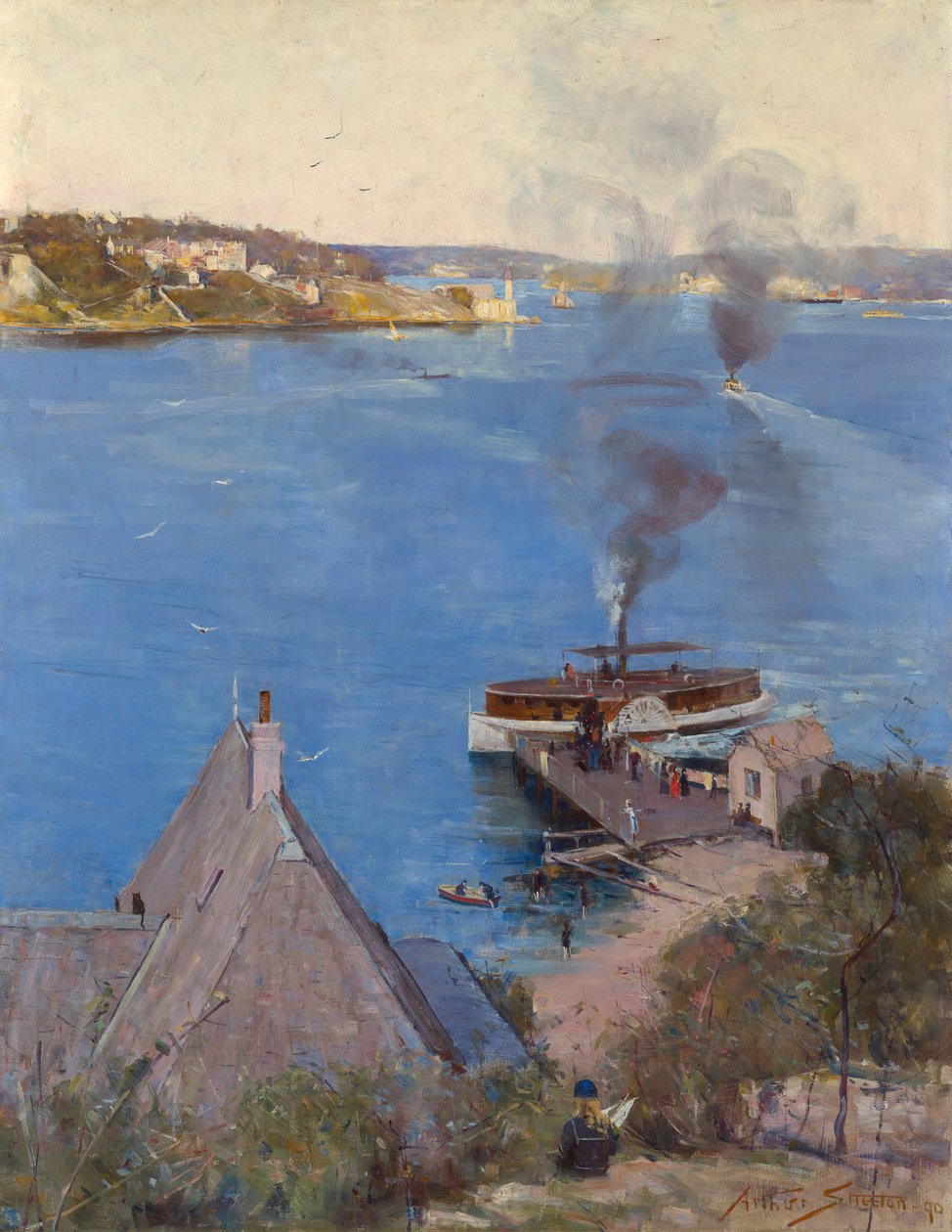 Desde McMahons Point de Arthur Streeton