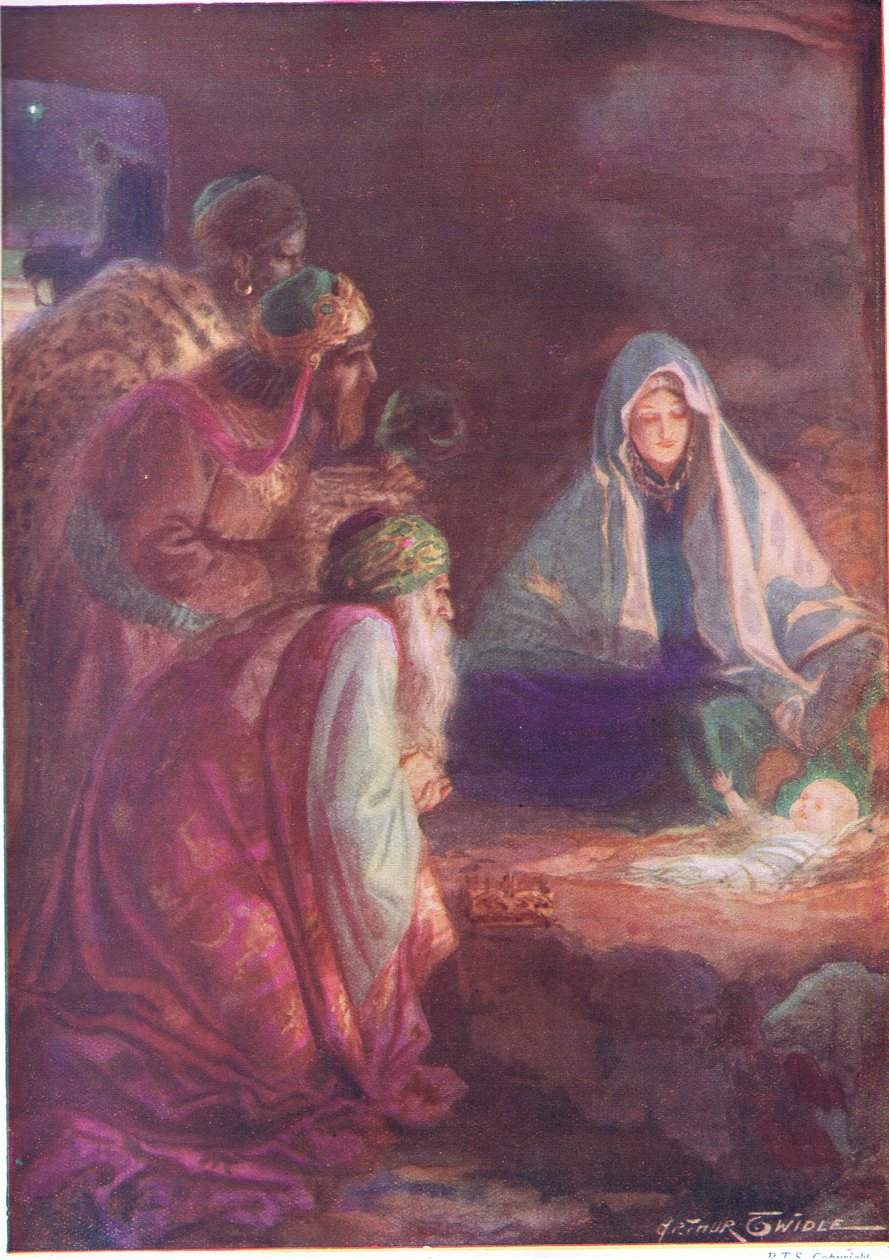 La visita de los Reyes Magos de Arthur Twidle