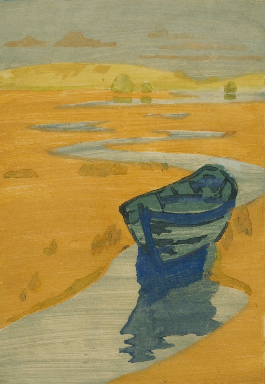 El naufragio (El barco perdido) de Arthur Wesley Dow