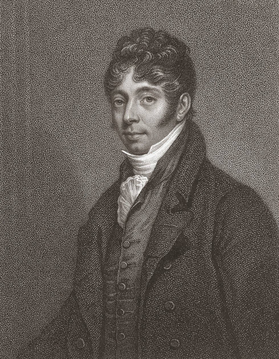 John Cunningham Saunders. Retrato. (impresión) de Arthur (after) Devis
