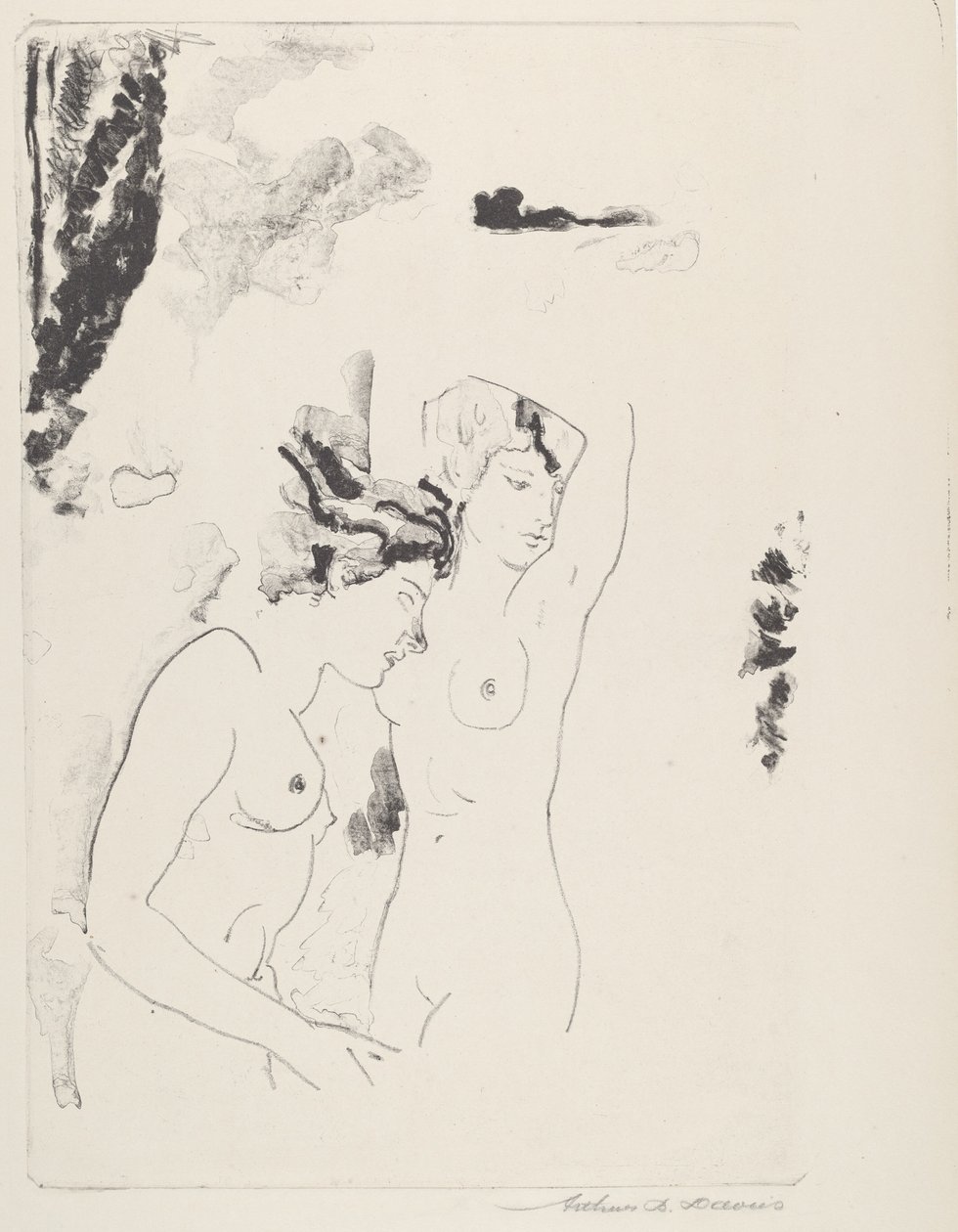 Ninfas del Arroyo de Arthur B. Davies